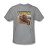 Tintin - Mens Open Road T-Shirt In Silver