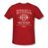 Grease - Mens Rydell High T-Shirt In Red