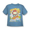 Scribblenauts - Little Boys Scribble On T-Shirt In Carolina Blue