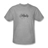 Batman - Burned & Splattered - Adult Heather S/S T-Shirt For Men