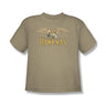 Hawkman Hawkman Big Boys S/S T-shirt in Sand by DC Comics