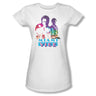 Nbc - Crockett And Tubbs Juniors T-Shirt In White