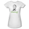 Psych - Whaaaaaat?! Juniors T-Shirt In White