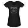 Star Trek - Juniors Ds9 Station V-Neck T-Shirt