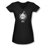 Scott Pilgrim - Juniors Sex Bob Omb Logo V-Neck T-Shirt