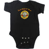 Guns N Roses - Bullet Onesie Babywear In Black