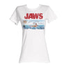 Jaws -  Island Womens T-Shirt In White