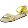 Toms - Womens Sandals In Neon Trim Burlap