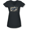 Arkham City - Juniors Greetings From Arkham V-Neck T-Shirt