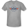 Top Gun - Mens Star Logo V-Neck T-Shirt