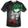 Batman - Mens Joker Sprays The City T-Shirt