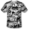 Superman - Mens Comic Strips T-Shirt