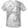 Superman - Mens Pencil City To Space T-Shirt