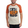 The Beatles - Mens Help Ss Raglan