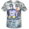 Batman - Mens 60S Panels T-Shirt