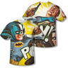 Batman - Mens On The Chin (Front/Back Print) T-Shirt