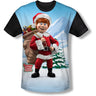 Santa Claus Is Comin To Town - Mens Helpers T-Shirt