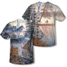 Wild Wings - Mens Silent Travelers (Front/Back Print) T-Shirt