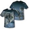Wild Wings - Mens Midnight Wolves (Front/Back Print) T-Shirt