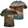 Wild Wings - Mens Tranquil Evening (Front/Back Print) T-Shirt