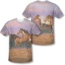 Wild Wings - Mens Sunset Cruise (Front/Back Print) T-Shirt