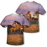 Wild Wings - Mens Sunset Cruise (Front/Back Print) T-Shirt