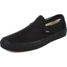 Vans - Unisex Adult Classic Slip-On Shoes In Black/Black