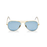 Ray-Ban - Mens Aviators Sunglasses In Brown, Eye Size: 55