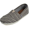 Toms - Black Taupe Printed Wool Women's Classics