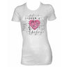 Popeye - I Heart  Womens T-Shirt In White