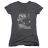 Bruce Lee - Womens No Way As A Way V-Neck T-Shirt