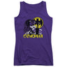 Dc Comics - Juniors Rooftop Cat Tank Top