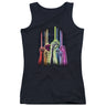 Green Lantern - Juniors Rainbow Corps Tank Top