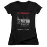 Pet Semetary - Womens Cat Poster V-Neck T-Shirt