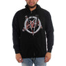 Slayer - Mens Pentagram Zip Hoodie Hoodie