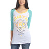 American Fighter - Womens Arlington 3/4 Slv Raglan T-Shirt