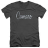 Chevrolet - Mens Classic Camaro Metal V-Neck T-Shirt