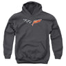 Chevrolet - Youth The Vette Medallion Pullover Hoodie