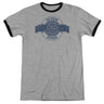 CSI - Mens Vegas Badge Ringer T-Shirt