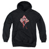 Batman - Youth Harley Quinn (Diamonds) Pullover Hoodie
