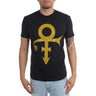 Prince - Mens Gold Symbol Logo T-Shirt