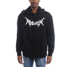Abbath - Mens War Paint Full Zip Up Hoodie