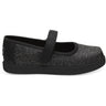 Toms Tiny Mary Jane Polyester Flat