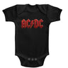 Acdc - Unisex-Baby Distress Red Onesie
