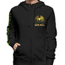 Overkill - Mens Grinding Wheel Zip Hoodie