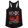 Ac/Dc - womens Hth Racerback Tank Top