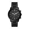 Fossil Neutra Chronograph Black Stainless Steel Watch - FS5474