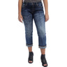 Rock Revival - Womens Stephani P Cuffed Capri Jeans