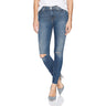 Hudson Jeans Women's Barbara High Rise Super Skinny Raw Hem