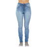 Dickies Girl - 5 Pocket Hi Rise Exposed Button Jeans